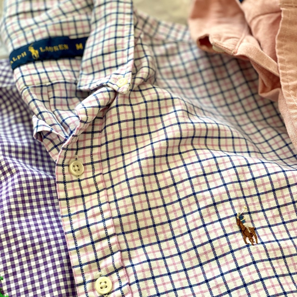 Ralph Lauren Long-Sleeve Button Down (M)